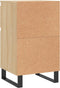 vidaXL - Dressoir - 40x35x70 - cm - bewerkt - hout - sonoma - eikenkleurig