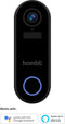 Hombli Slimme Deurbel 2 - 1080p Video Deurbel en Chime Promopakket, Tweewegsgesprek, Bewegingsdetectie, MicroSD en Cloudopslag - Zwart