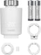 Hombli Slimme Radiatorknop - Thermostaatkraan- Thermostatisch - Starterspakket incl. Bluetooth/WiFi Hub - Verbruiksmeter - Incl. Koppelstukken