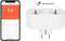 Hombli Slimme Stekker - 2 Contacten - WiFi - Timerfunctie - Compitabel met Amazon Alexa en Google Home - Bediening via Hombli App - 1 stuks - Wit