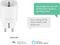 Hombli Slimme Stekker - 220V - WiFi - Timerfunctie - Compatibel met Amazon Alexa en Google Home - Bediening via Hombli App - 1 stuks - Wit