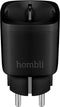 Hombli Slimme Stekker - 220V - WiFi - Timerfunctie - Compitabel met Amazon Alexa en Google Home - Bediening via Hombli App - 1 stuks - Zwart