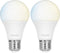 Hombli Slimme verlichting - Wifi lamp - E27 - Warmwit licht - Geen bridge nodig - Smart LED - Dimbaar en Tunable - Promopack 1+1