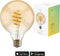 Hombli Smart Filament Bulb - E27 G95 - Amber - Globe - Warm wit licht - Vintage look - Wifi - 1 Stuk