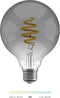 Hombli Smart Filament Bulb - E27 G95 - Smokey - Globe - Warm wit licht - Koel wit licht - Vintage look - Wifi - 1 Stuk