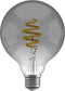 Hombli Smart Filament Bulb - E27 G95 - Smokey - Globe - Warm wit licht - Koel wit licht - Vintage look - Wifi - 1 Stuk