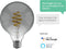 Hombli Smart Filament Bulb - E27 G95 - Smokey - Globe - Warm wit licht - Koel wit licht - Vintage look - Wifi - 1 Stuk