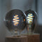 Hombli Smart Filament Bulb - E27 G95 - Smokey - Globe - Warm wit licht - Koel wit licht - Vintage look - Wifi - 1 Stuk