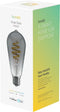 Hombli Smart Filament Bulb - E27 ST64 - Smokey - Edison - Warm wit licht - Vintage look - Wifi - 1 Stuk