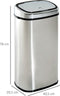 HOMCOM Automatische prullenbak met sensor keuken RVS vierkant 68 l 851-003