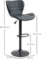 HOMCOM Barkruk in 2-delige set 835-544