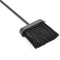 HOMCOM Brandhoutstandaard houtgereedschap brandhoutrek brandhoutopslag 2 lagen zwart 820-143