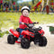 HOMCOM Elektroquad 6V batterij elektrische auto LED koplamp 370-189V90