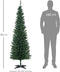 HOMCOM Kerstboom 390 takpunten dennenboom met kunststof standaard groen 830-182
