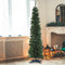HOMCOM Kerstboom 390 takpunten dennenboom met kunststof standaard groen 830-182