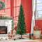 HOMCOM Kerstboom 390 takpunten dennenboom met kunststof standaard groen 830-182