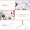 HOMCOM Kerstboom kerstboom kerstboom 150 / 180 cm PVC 680 punten incl. decoratie wit 02-0351