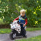 HOMCOM kinderen politie elektrische motorfiets politie motorfiets elektrische auto kinderwagen voor