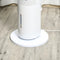 HOMCOM Luchtkoeler - 60 W - Kunststof - Tot 20 m² - Ø30 x 100,8 cm - Wit