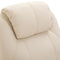 HOMCOM massagestoel, relaxstoel, tv-stoel massagefunctie 5 massagestanden ligfunctie PU-leer hout me