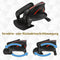HOMCOM Mini stepper hometrainer LCD-monitor traploos instelbaar weerstand staal A90-216