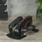 HOMCOM Mini stepper hometrainer LCD-monitor traploos instelbaar weerstand staal A90-216