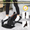 HOMCOM Mini stepper hometrainer LCD-monitor traploos instelbaar weerstand staal A90-216