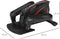HOMCOM Mini stepper hometrainer LCD-monitor traploos instelbaar weerstand staal A90-216