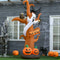HOMCOM Opblaasbare Halloween boomspook met LED modules voor in de tuin polyester bruin 844-396V90