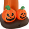 HOMCOM Opblaasbare Halloween boomspook met LED modules voor in de tuin polyester bruin 844-396V90