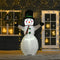 HOMCOM Opblaasbare sneeuwpop met 2 lichtmodules 844-168V90