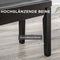 HOMCOM Pianokruk met antislip voetkussentjes F12-009V00