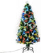 HOMdotCOM Kerstboom 1,2 m veelkleurige lichteffecten
