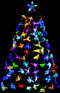HOMdotCOM Kerstboom 1,2 m veelkleurige lichteffecten