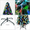 HOMdotCOM Kerstboom 1,2 m veelkleurige lichteffecten