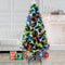 HOMdotCOM Kerstboom 1,2 m veelkleurige lichteffecten