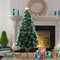 HOMdotCOM Kerstboom 1,2 m veelkleurige lichteffecten