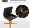 HOMdotCOM Relaxfauteuil Met Hocker En Ligfunctie - Zwart - 80x99cm