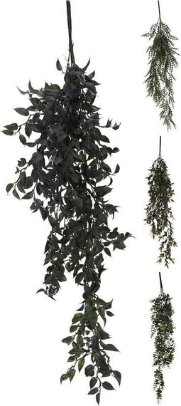 Home Deco Kunst hang plant 80 cm groen