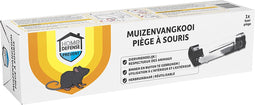 HOME DEFENSE® Muizenvangkooi Kunststof - Muizenval - Diervriendelijke muizenval - Herbruikbaar