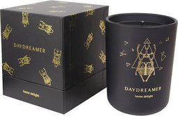 Home Delight Daydreamer - Geurkaars - ø8x10,5cm - zwart/goud