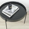 Home Delight Flying - Geurkaars - ø8x10,5cm - zwart/goud
