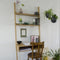Home Delight - Leunbureau eiken - 184x75x40cm - Naturel