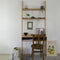 Home Delight - Leunbureau eiken - 184x75x40cm - Naturel