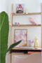 Home Delight - Leunbureau eiken - 184x75x40cm - Naturel
