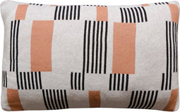 Home Delight - Sierkussen 'Indy' (30cm x 50cm, Koraal gebreid)