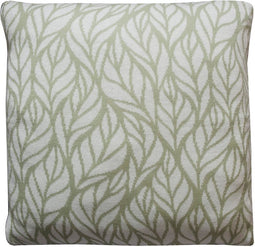 Home Delight - Sierkussen 'Lois' (50cm x 50cm, Groen gebreid)