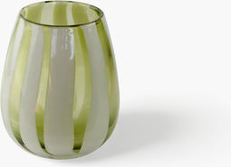 Home Delight - Vaas 'Senna' (Glas, Ø 12 x 15cm)