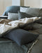 Home Pique Wafeldeken 270x250 Cm Off Black