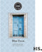 Home Society - Geurzakje blue door